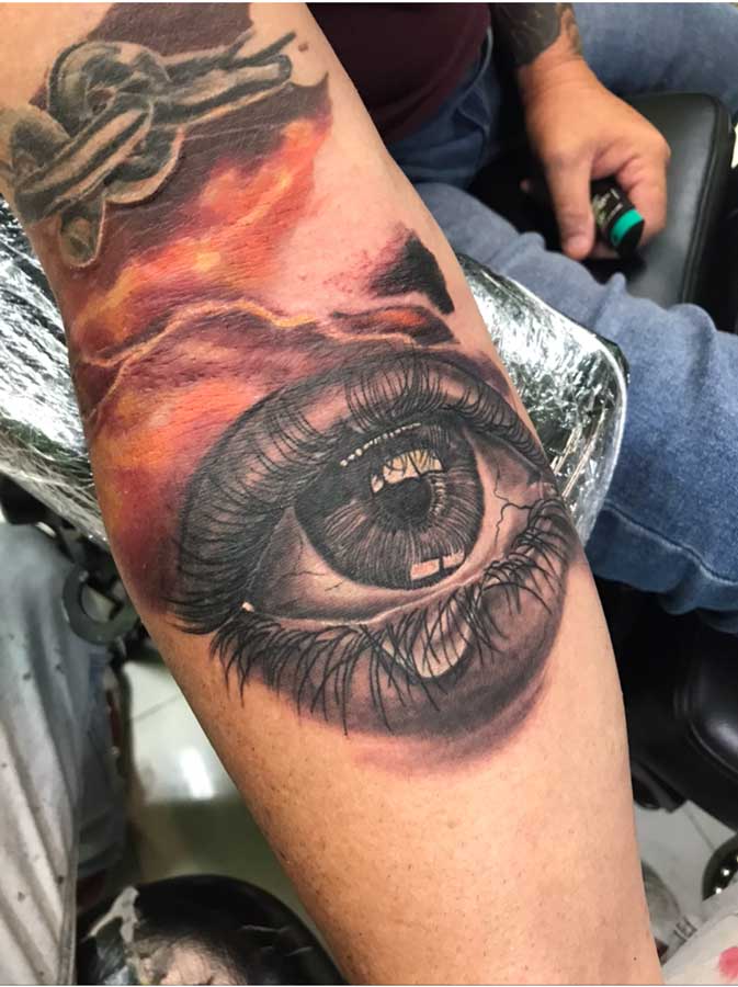 Eye Tattoo – Custom Tattoos in Bundaberg, QLD