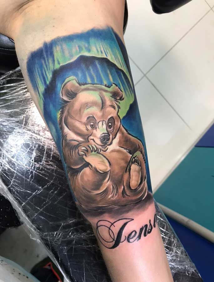 Bear Tattoo – Custom Tattoos in Bundaberg, QLD